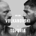 UFC 298 – VOLKANOVSKI x TOPURIA