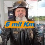 70 anos de idade e fazendo 6 mil km de moto