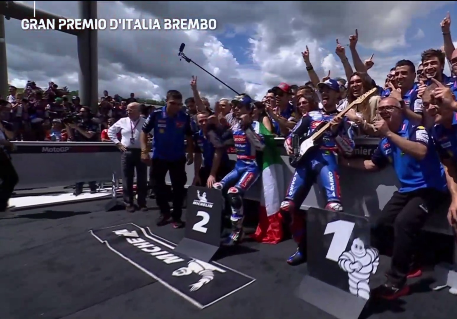 MOTOGP: Ducati faz dobradinha na Itália em final de corrida surpreendente