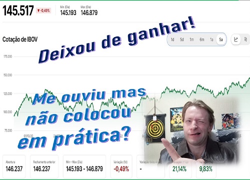 A notícia do JN sobre subida da IBOVESPA tem relevância zero no seu investimento