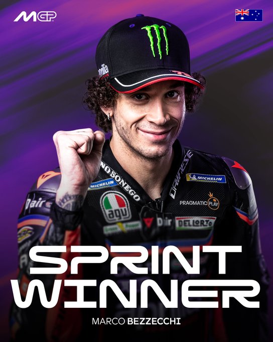 MOTOGP – Em uma corrida sem Ducatis no pódio, deu Marco Bezzecchi