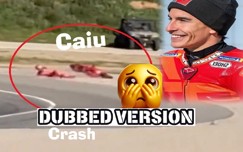 MARC MARQUEZ sofre QUEDA em TREINAMENTO