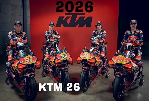 KTM APRESENTOU a sua MOTO para 2026