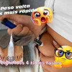 PESO recupera 4 VEZES mais RÁPIDO com o uso das CANETAS EMAGRECEDORAS
