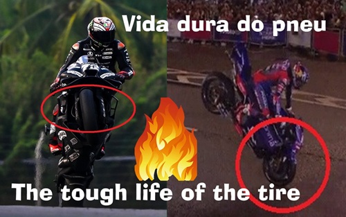 VIDA DURA de um PNEU DIANTEIRO de MOTOGP