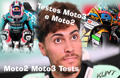 MOTO2 e MOTO3 TESTES FINAIS – Jerez Resultados
