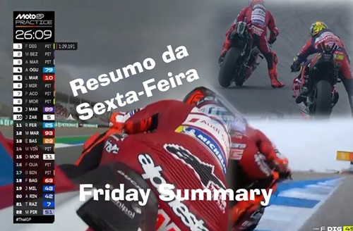 MOTOGP 2026 – A SEXTA-FERIA em CHANG Tailândia