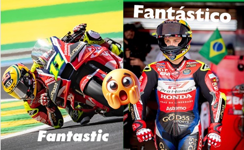 SENSACIONAL foi DIOGO MOREIRA no seu GP do BRASIL