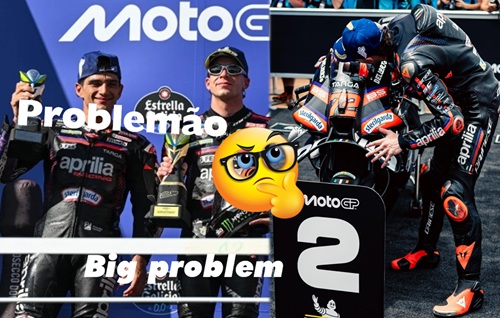 A APRILIA tem um PROBLEMÃO para RESOLVER