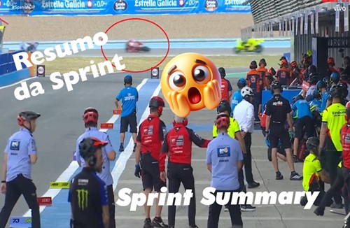 CORRIDA Sprint MALUCA e EMOCIONANTE marcou o SÁBADO em JEREZ