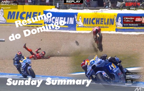 MOTOGP Jerez – Resumo do DOMINGO