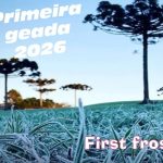 RS registra a PRIMEIRA GEADA de 2026