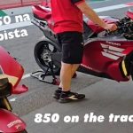 DUCATI testa a GP27 de 850 em MUGELLO