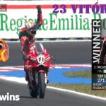 Nicolo BULEGA vence a 23ª CORRIDA seguida no SUPERBIKE
