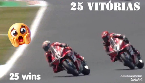 Nicolo BULEGA vence a 25ª CORRIDA seguida no SUPERBIKE