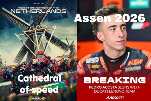 MOTOGP ASSEN – Holanda – Pré-GP com ONBOARD e INFORMAÇÔES