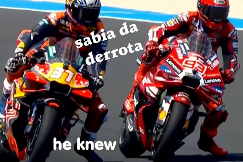 Pedro ACOSTA sabia que iria PERDER para Marc MARQUEZ