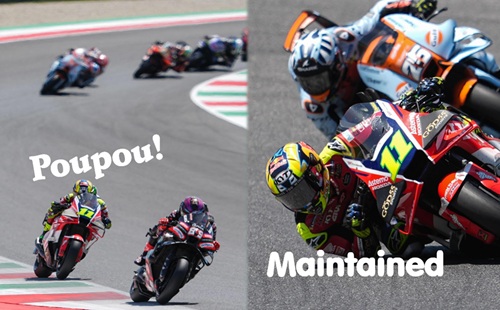 Diogo MOREIRA POUPOU para a GLÓRIA em MUGELLO