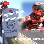 BULEGA vence em Donington PARK com LECUONA vindo de DÉCIMO