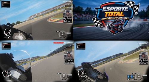 MOTOGP GAME – Comparativo Moto3 x Moto2 x MotoGP em Sachsenring