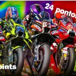 24 PONTOS separam os LÍDERES da MOTOGP