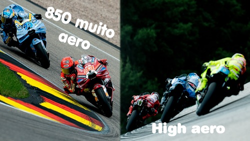 Marc MARQUEZ diz que as MOTOS 850 tem muita AERODINÂMICA