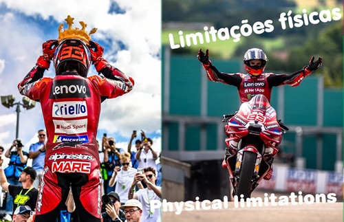 SILVERSTONE expôs as LIMITAÇÔES FÍSICAS de MARC MARQUEZ