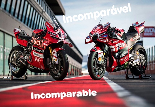 Ele PILOTOU a DUCATI WSBK e depois a MOTOGP
