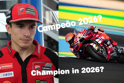 As POSSIBILIDADES de Marc MARQUEZ ser CAMPEÃO em 2026