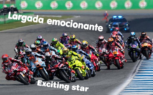 A LARGADA da MOTOGP poderá ter mais EMOÇÂO