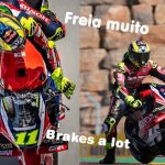 Diogo MOREIRA freia muito FORTE e CONSTANTEMENTE