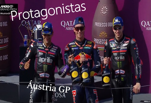 Os PROTAGONISTAS do GP da ÁUSTRIA
