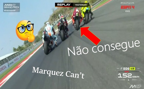 Marc MARQUEZ não conseguiu fazer na INDONÉSIA o que sempre FEZ na MOTOGP