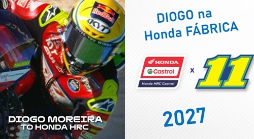 É OFICIAL – Diogo MOREIRA na HONDA fábrica em 2027