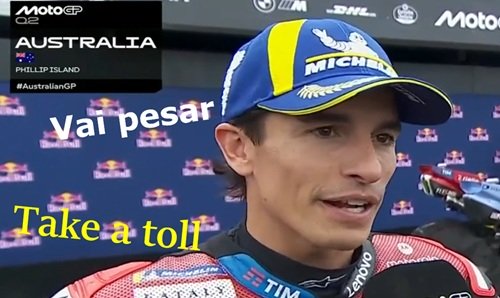 O nome MARC MARQUEZ deve PESAR até o FIM do CAMPEONATO