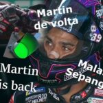 Jorje MARTIN de VOLTA; RAUL Fernandez FORA – Malásia GP